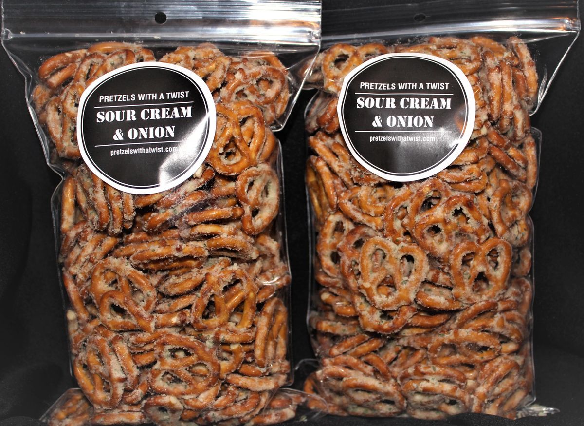 Sour Cream & Onion Pretzels (2 pack)